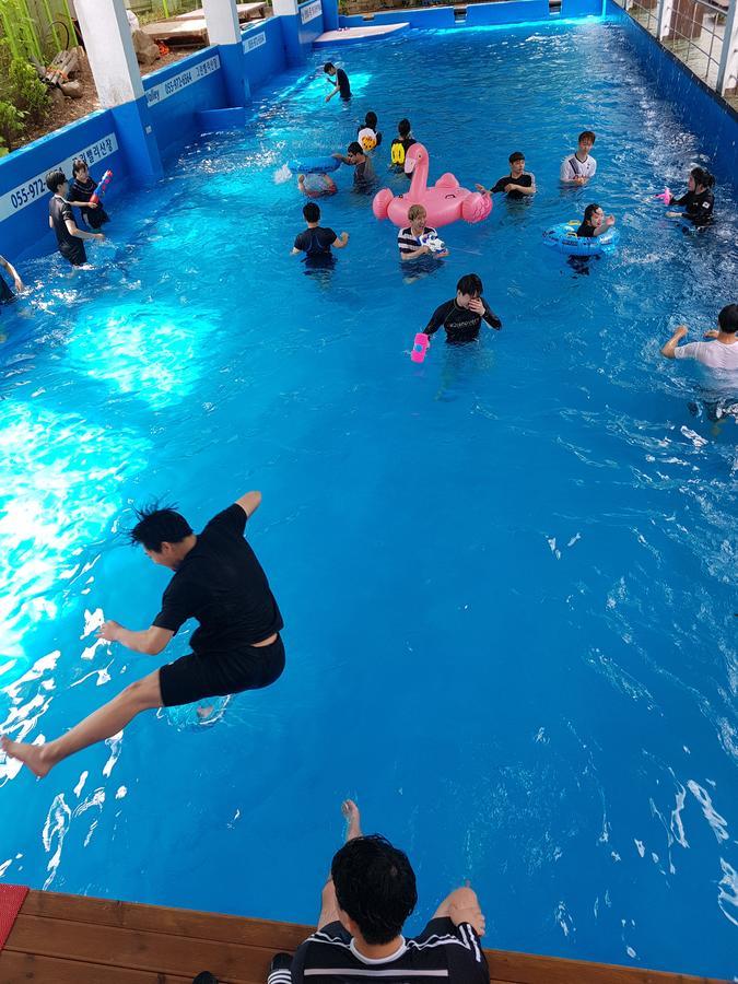 绿谷公寓 Sancheong 外观 照片